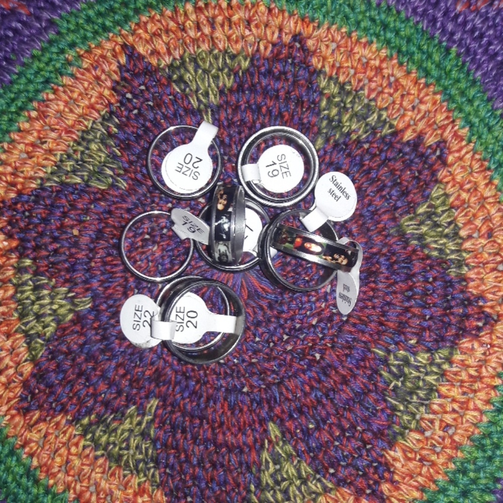 Bob Marley Rings (stainless steel)